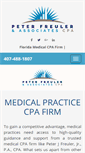 Mobile Screenshot of medical-cpafirm.com